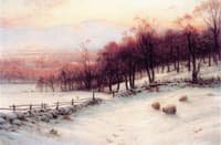 O'er Snow Clad Pastures, When the Sky Grew Red