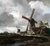 Landscape with Windmills near Haarlem
