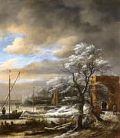 Canal in Winter