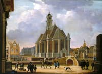 The New Church at the Spui as seen from the east (The Hague)