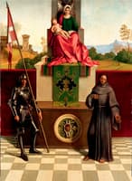 Madonna and Child Enthroned with Saint Francis and Saint Liberale