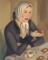 Woman with Apple