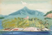 Island with Mountain View, Brazil