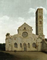 The West Façade of the Church of Saint Mary in Utrecht