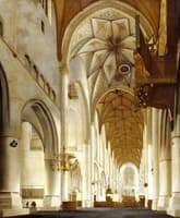 The Interior of St Bavo's Church, Haarlem (the 'Grote Kerk')