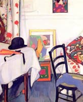 Interior with Japanese Print