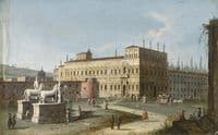 View of the Quirinal in Rome
