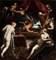 Hercules Expelling the Faun from Omphale's Bed