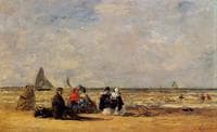 The Beach at Trouville
