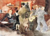 Cabaret Interior with Carl Van Vechten