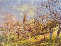 Orchard in Spring - By