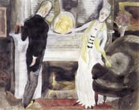 The Revelation Comes to May Bertram in Her Drawing Room