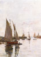 Trouville, the Jettys, High Tide