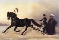 Emperor Nicholas I on a Winter Outing