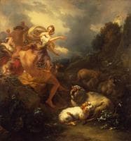 Pastoral Scene:  The Education of Jupiter