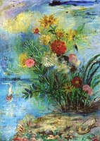 Flowers by the Seashore
