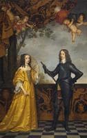 Willem II, prince of Orange, and his wife Maria Stuart