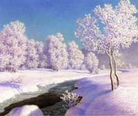 Winter Morning in Engadine