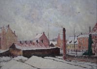 Snow in Bruges (sketch)