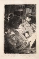Reading (Mr. and Mrs. Charles Deering)