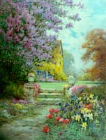 Lilacs and Roses