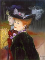 Two Ladies in the Wood
