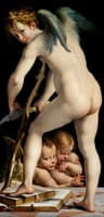 Bow-carving Amor
