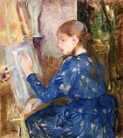 Young Girl Drawing