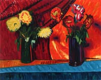 Two Vases of Flowers