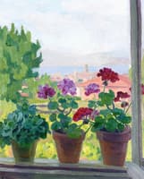 Window over Saint-Tropez