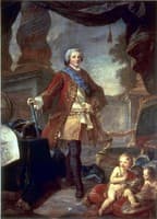 Portrait of Louis Dauphin of France with a Plan of the Siege of Tournai