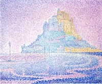 Mont Saint-Michel, Fog and Sunlight