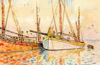 Sailboats at Port-Louis
