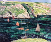 Boats at Port-Goulphar, Belle-Ile en Mer