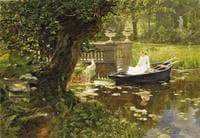 In the Dusseldorf court garden