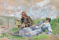 A Painter and His Model