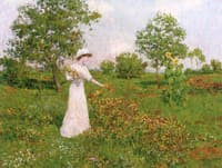 Girl in a Meadow