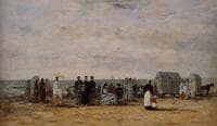 The Beach at Trouville