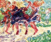 Wildly Dancing Children