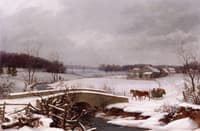 Winter Scene in Pennsylvania