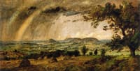 A Passing Shower over Mts. Adam and Eve