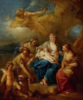 Mercury Entrusting Bacchus to the Nymphs of Mount Nysa