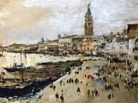 Riva degli Schiavoni in Venice (study)
