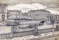 The Chernyshev Bridge, St. Petersburg