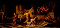 Aeneas Offering Presents to King Latinus and Asking Him for the Hand of His Daughter
