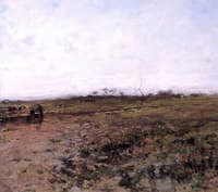 Landscape with Two Peasant Women