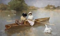 Boating on the Seine
