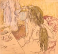 Woman at Her Toilet