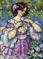 Lady with a Rose