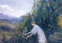Woman in a Garden